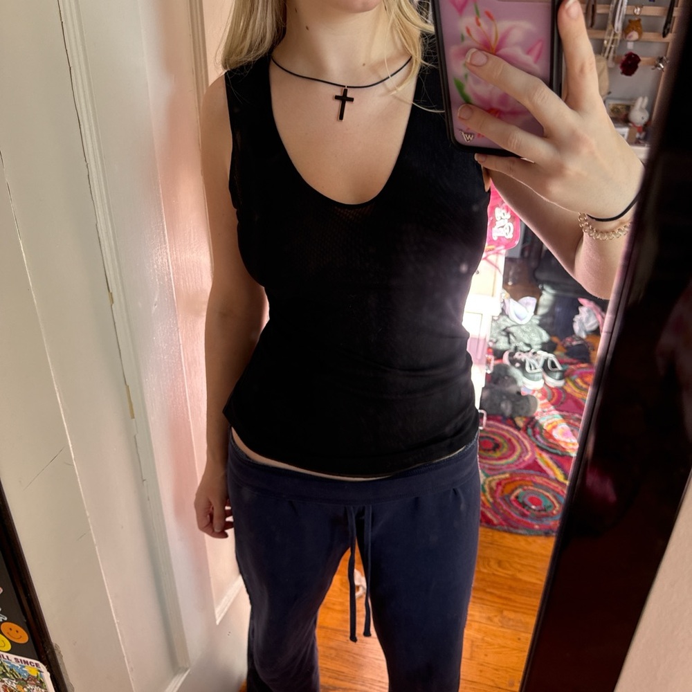 CAbi Black Tank Top